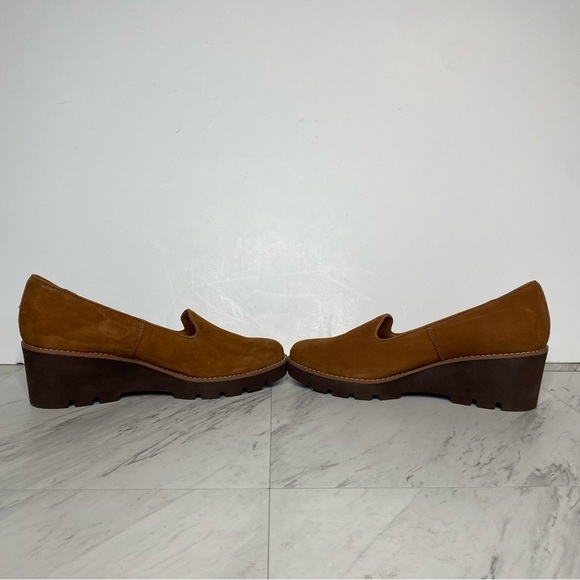 Vionic Willa Wedge Brown Loafer 9 1/2 - Picture 5 of 16